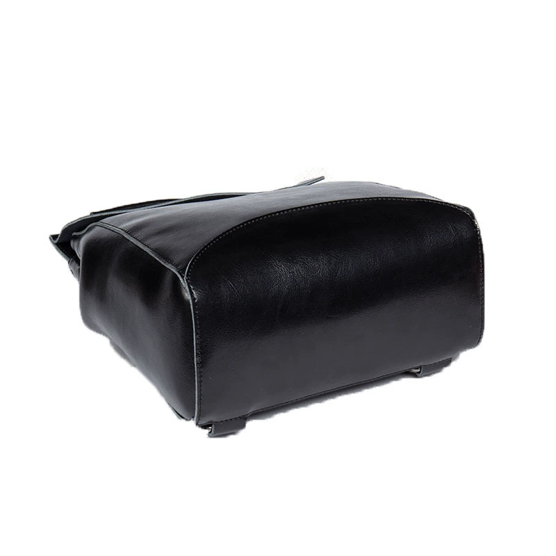 Backpack, fashionable universal leather shoulder bag