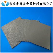 钛金属粉末烧结精滤片钛烧结滤片多孔钛板