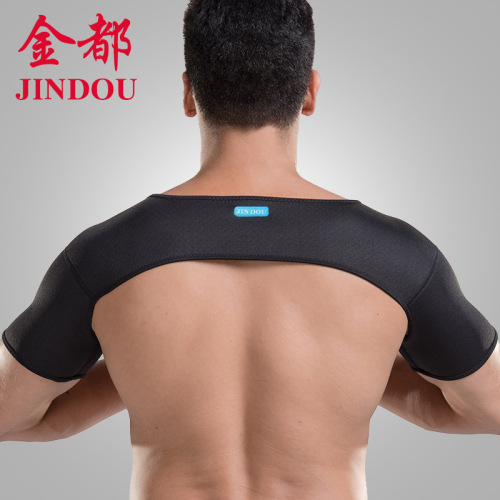Wholesale factory sports shoulder pads sleeping cold insulation shoulder straps weightlifting sports equipment for men and women dropshipping one piece