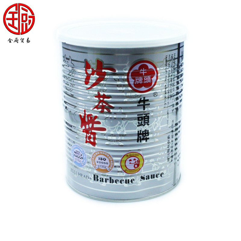 牛头牌 沙茶酱3kg*6罐 一整箱 台湾进口酒店高级调料口味正宗