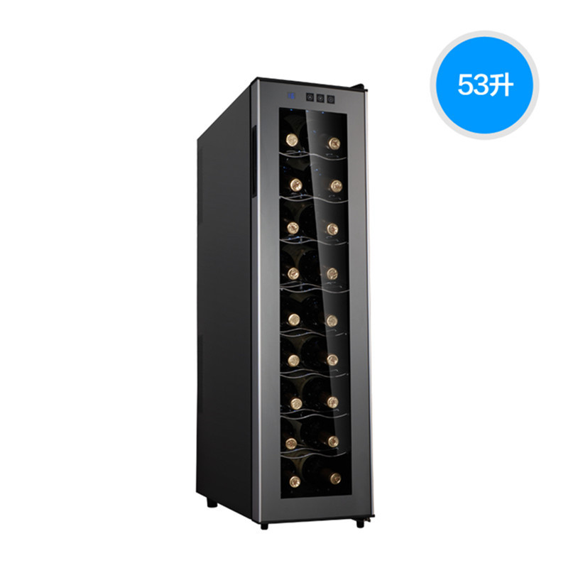 Potentes comerciantes hogar semiconductor electrónico gabinete de vino de temperatura constante pequeño gabinete de vino tinto Vitrina refrigerada de vino tinto