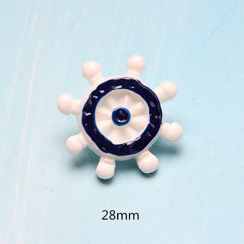 Anclaje estrella de mar resina Marina accesorios epoxi caja del teléfono la joyería DIY Delgado relleno fábrica al por mayor