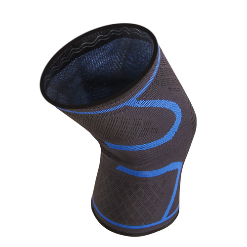Knitted nylon sports knee pads for men and women in autumn and winter badminton running fitness knee pads outdoor mountaineering warm knee pads
