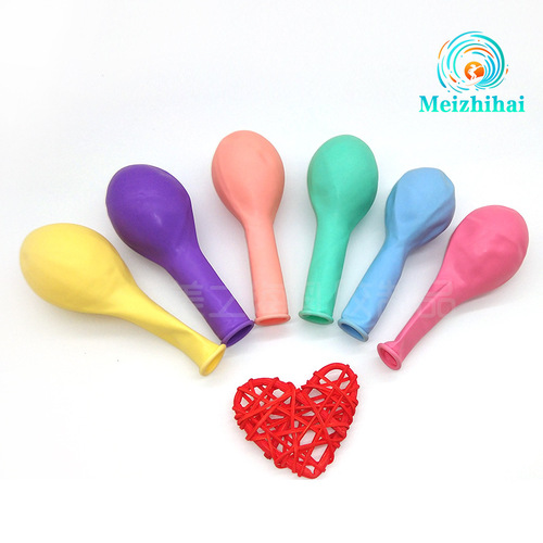 Balloon 10-inch Macaron Balloon Candy Color Chinese Valentine's Day Birthday Decoration Wedding Room Arrangement Wholesale Set Customization