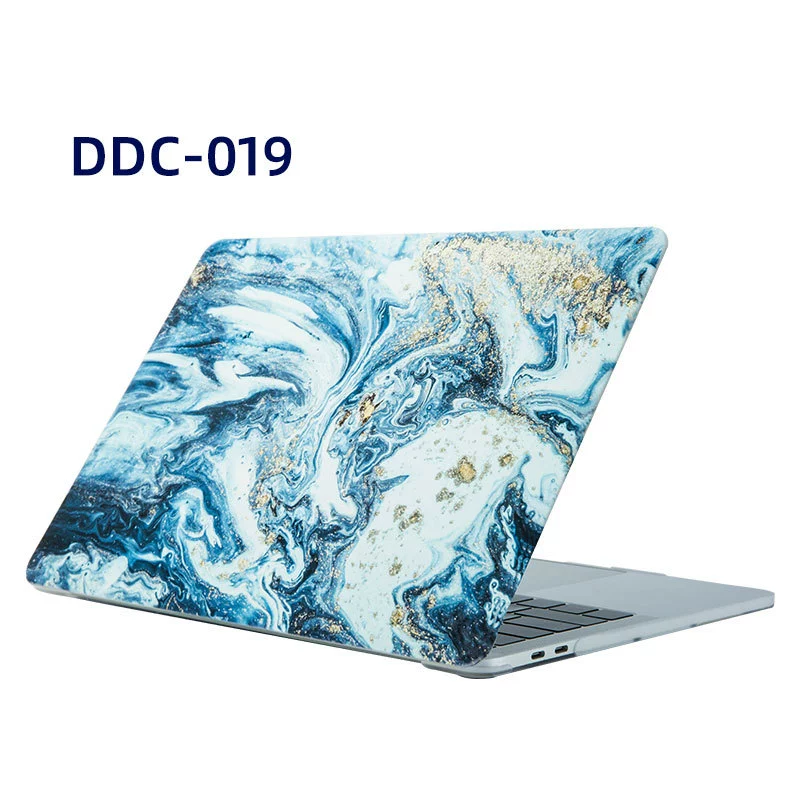 Protective Case Apple MacBook — Painted Marble Shell, fits 13–16-inch MacBook models