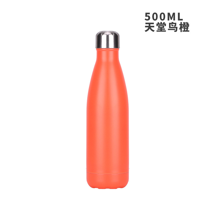 Pájaro del paraíso mate naranja