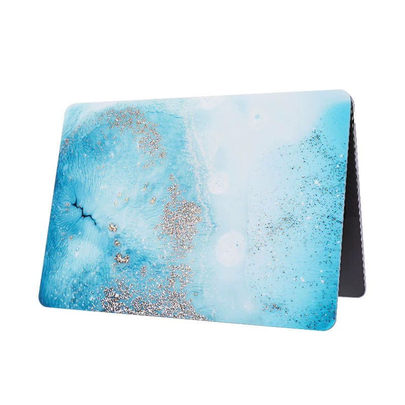 Protective Case Apple MacBook — Painted Marble Shell, fits 13–16-inch MacBook models