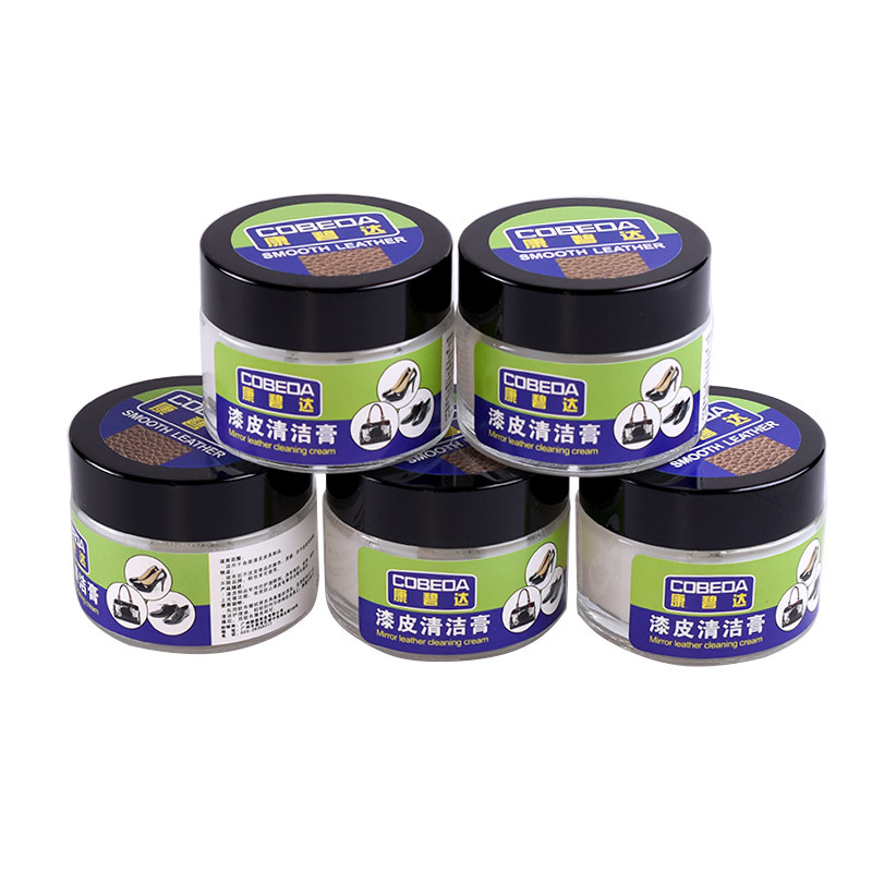 Ventas directas de fábrica kangbida charol Crema de limpieza Descontaminación de cuero agente de cuidado de limpieza descontaminación mantenimiento Loción hidratante