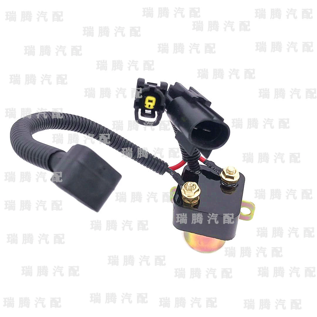 Electric relay, engine