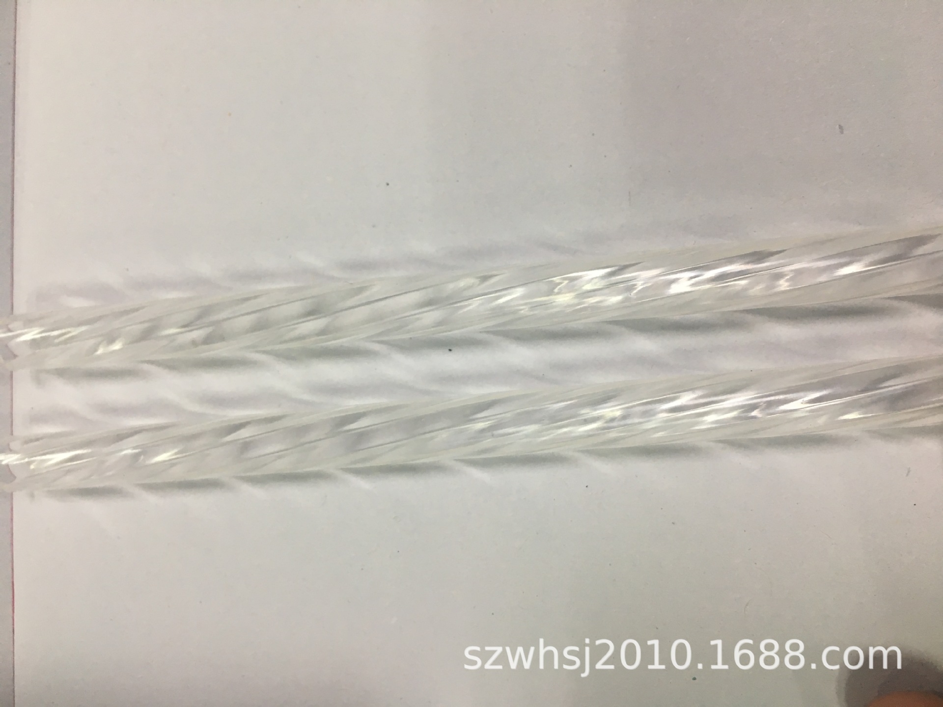 PCPVC透明吸管食品级高透管扭纹变色吸管多种环保材料造形饮品管