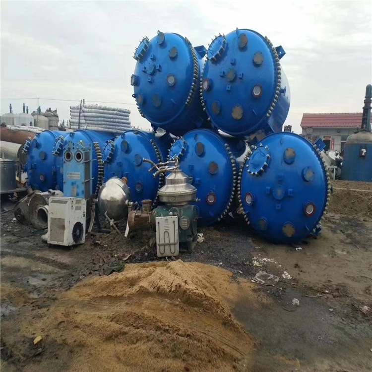 出售二手10吨搪瓷反应釜 1-10吨搪瓷反应釜 反应设备