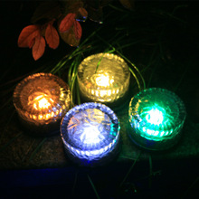 户外太阳能冰砖 地砖灯太阳能庭院灯草坪灯埋地灯防水太阳能路灯