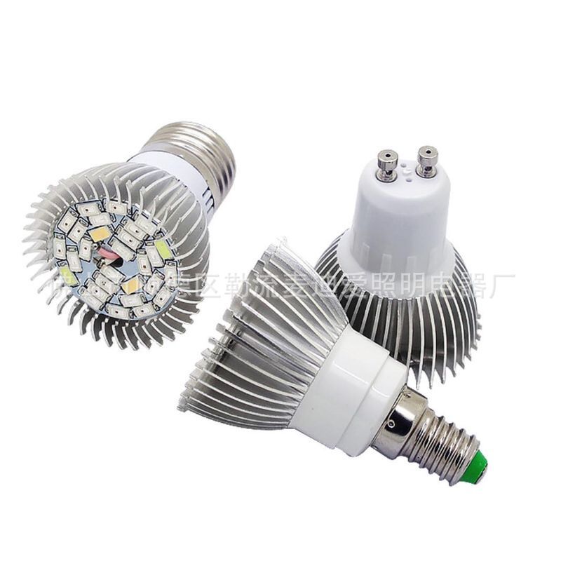 E27 tornillo 30W50W80W coche taza de aluminio planta espectro completo luz relleno suculenta flor vegetal y fruta Luz Crecimiento