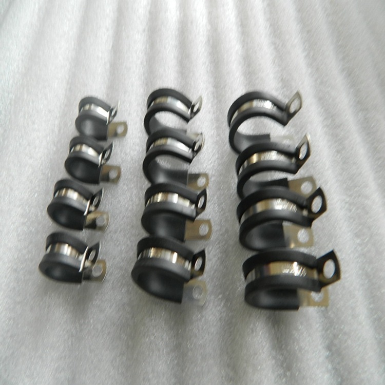 淮安P型包胶垫管夹 R型波纹管紧固夹