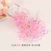 Transparent big hair rope