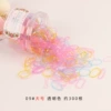 Transparent big hair rope