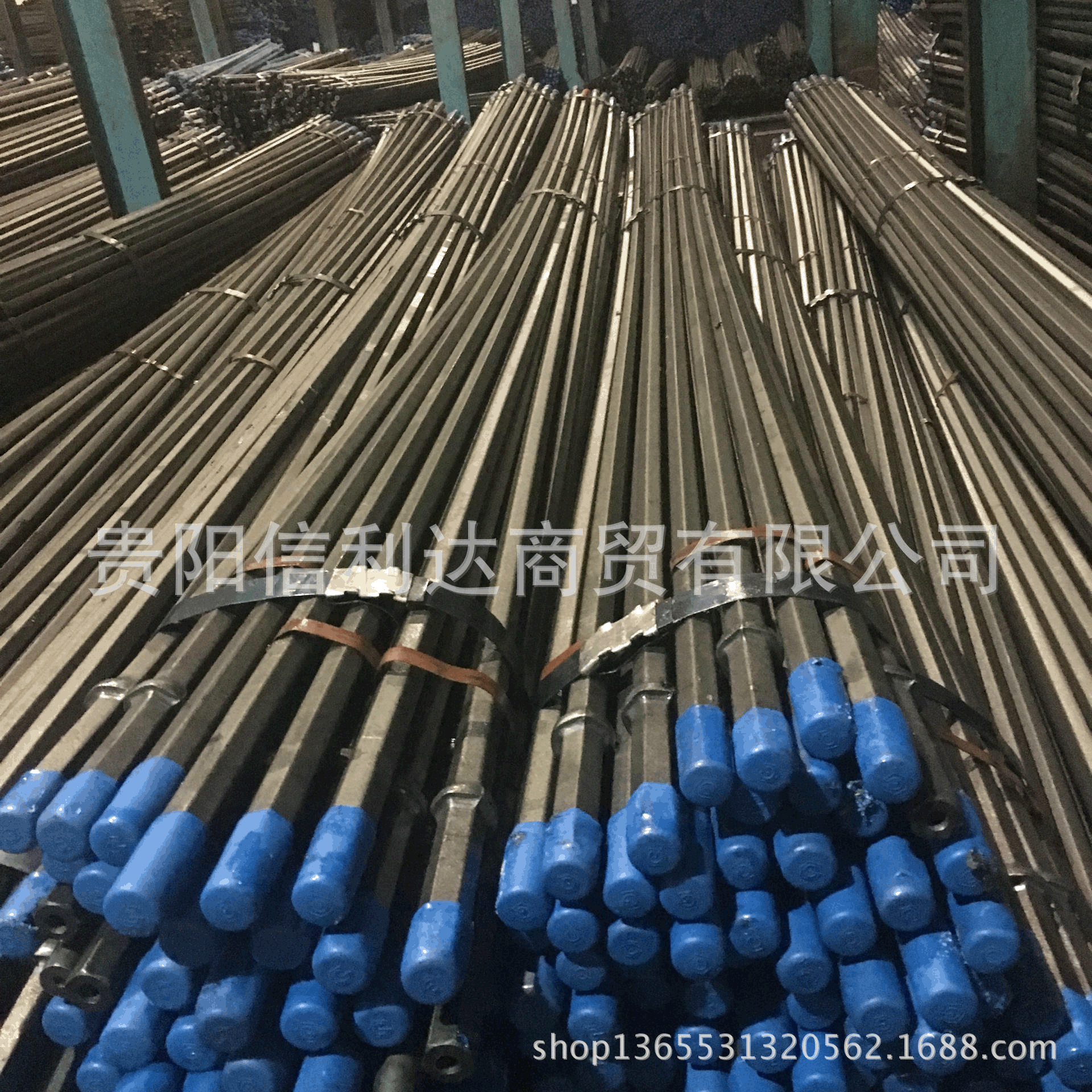 批发贵钢钎杆钻杆凿岩机械 用于矿山开采钻孔深度0.5~10m量大从优