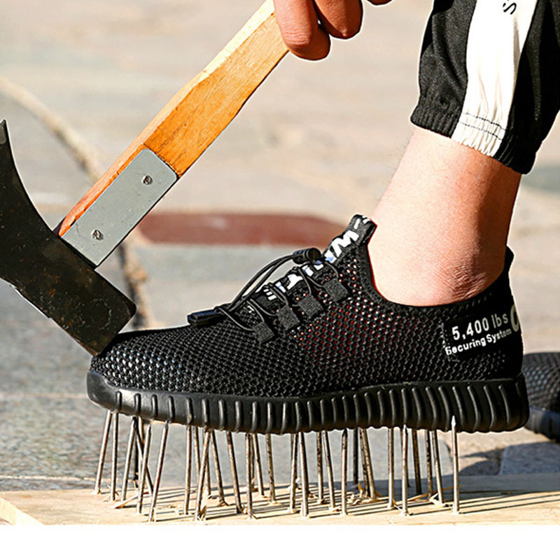 厂家现货劳保鞋防砸防刺穿安全鞋工作鞋防护防穿刺防滑透气防触电