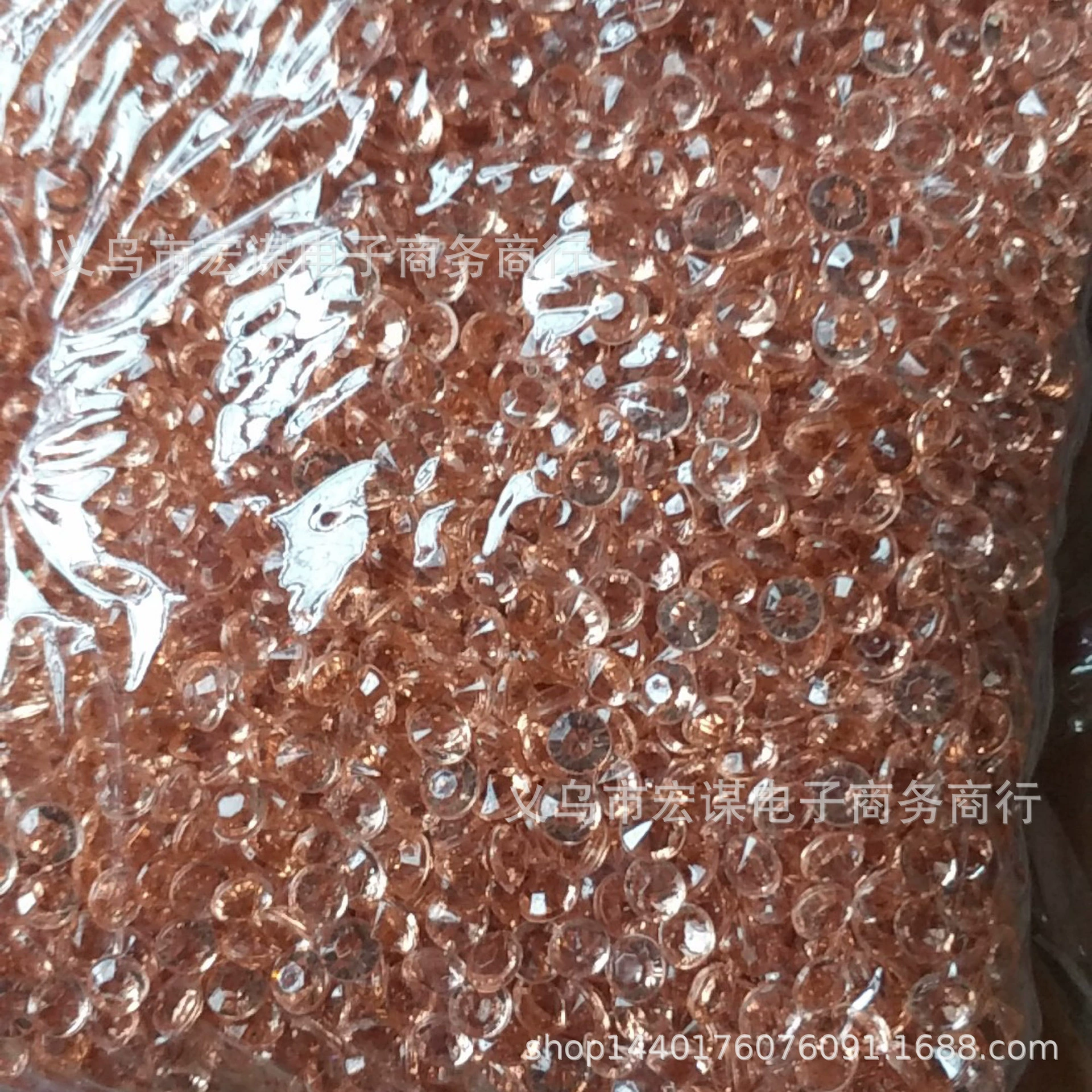 Акриловые стеклянные бусины, прозрачные акриловые камни, 3–10 мм, assorted цвета, упаковка 1000–2000 шт