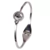 Platinum bracelet stainless steel, does not fade