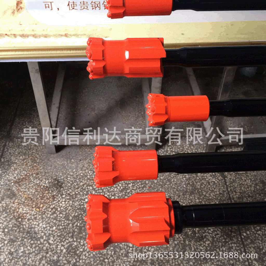 首钢贵钢钻杆 钎杆 钻头 B22 B25 T38 T45 T51 精良品质 值得信赖