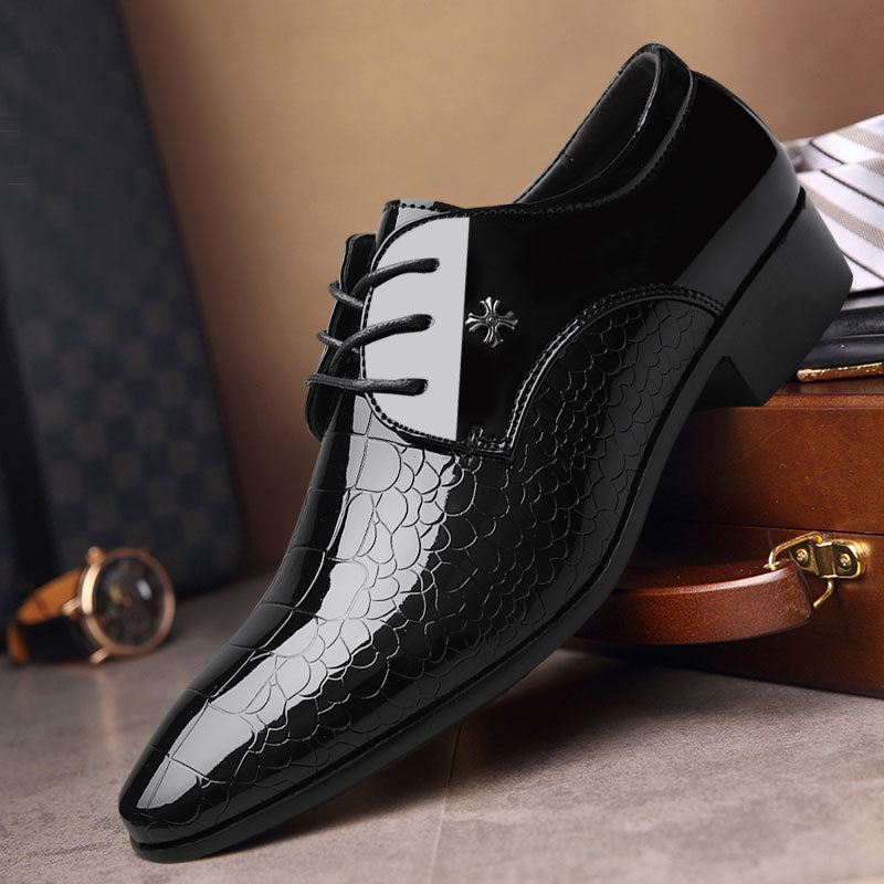 Men's shoes winter new leather shoes men's business formal shoes mens shoe large size wedding shoes a generation of hair Men's shoes winter new leather shoes men's business formal shoes mens shoe large size wedding shoes a generation of hair