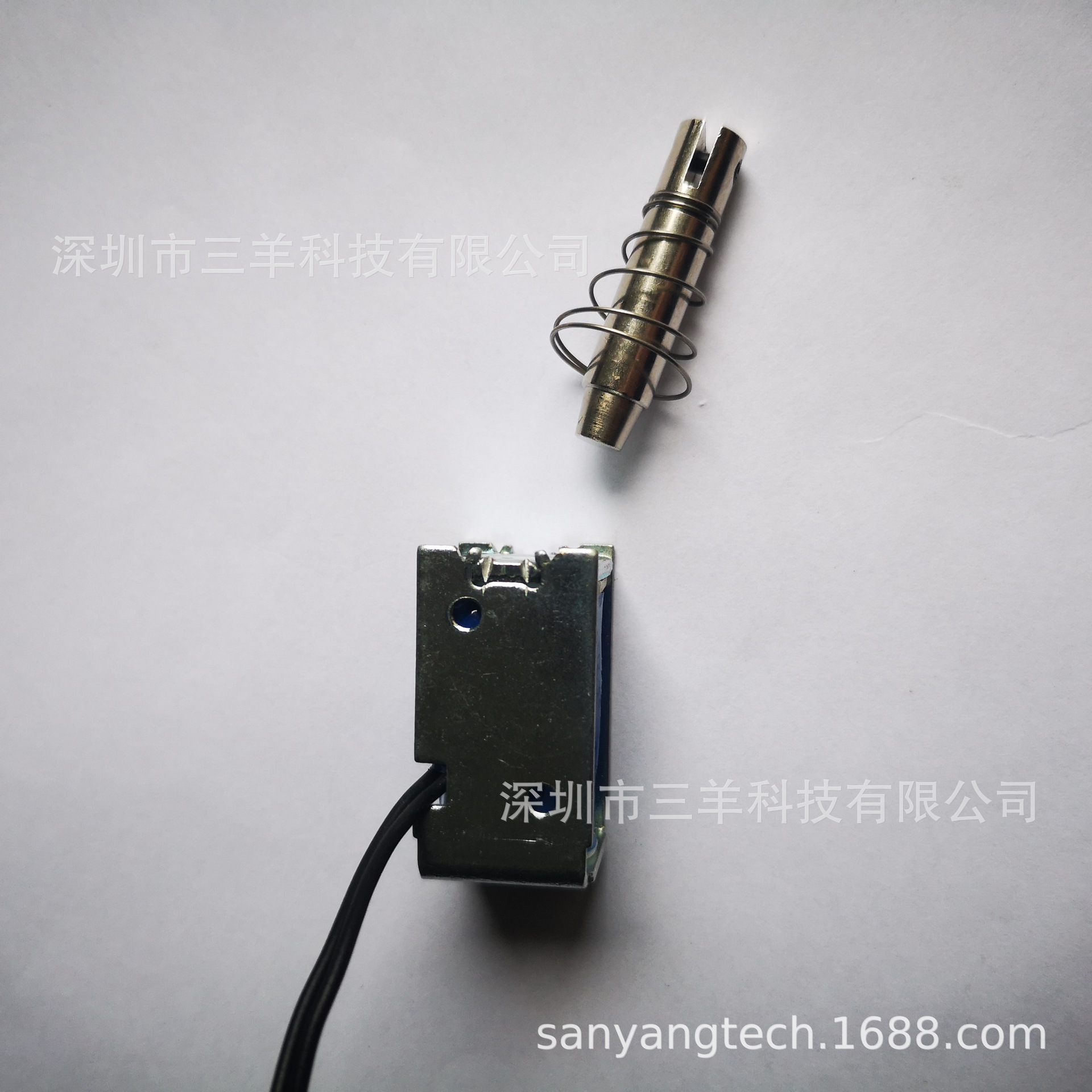 SYU0730深圳源头厂家生产防火门消防门用框架式推拉电磁铁电磁阀