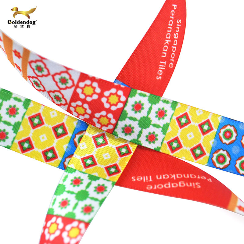 印花织带字母15mm蛋糕彩带缎带热转印涤纶带 图案颜色可选印刷