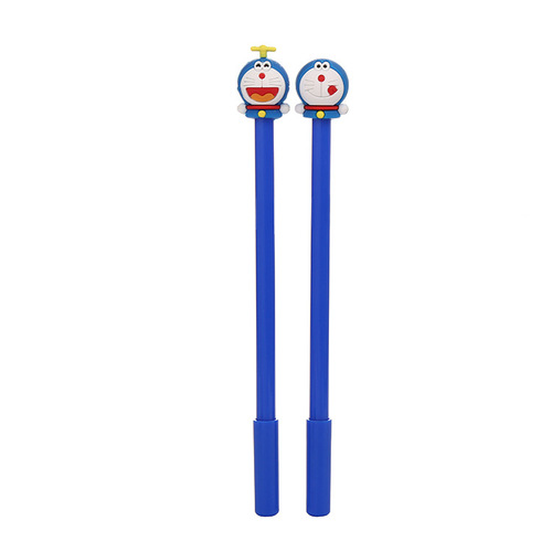 Creative Stationery Cartoon Jingle Cat Gel Pen Cute Student Anime Water Pen Doraemon Gel Pen Manufacturer Wholesale