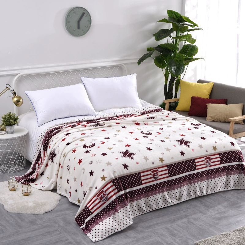 Коралловый фланелевый плед, Cloud Mink Velvet 120D, несколько размеров 50×70–200×230 см, подарок и йога