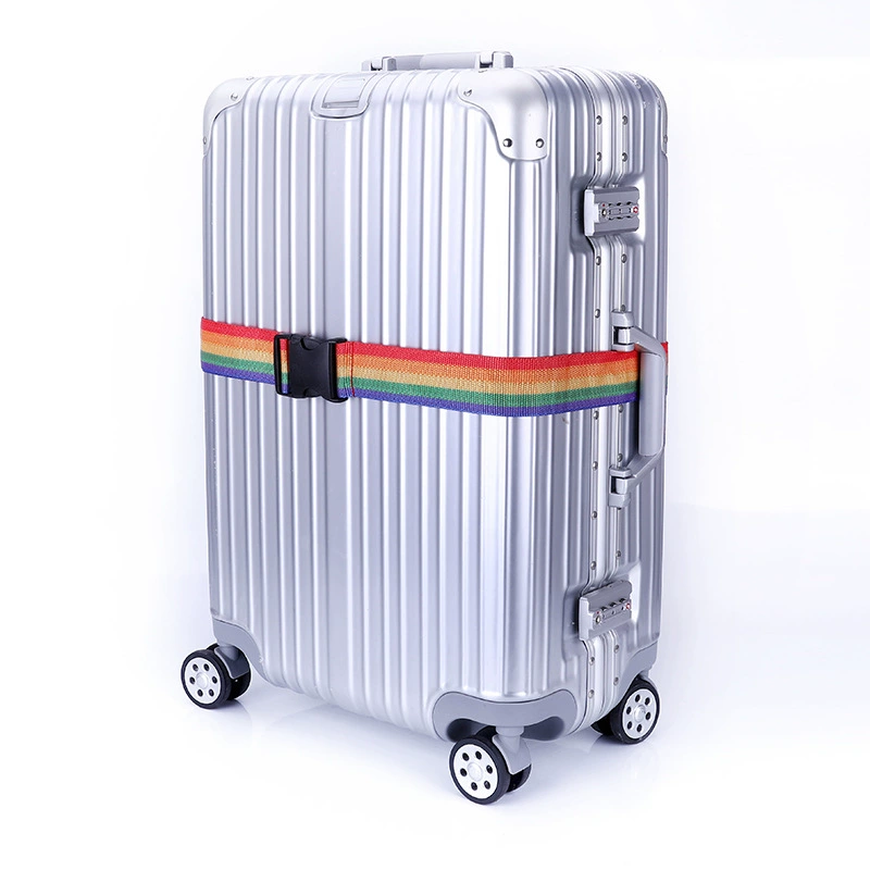 Luggage strap 5×200 cm, elastic buckle strap for suitcase, adjustable colorful bands