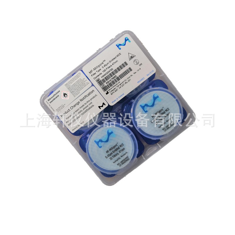 HAWG02500 MF-Millipore混合纤维素酯0.45um亲水25mm网格表面滤膜