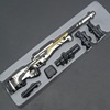 Jedi Gatalion weapon SCAR-L AWM M416 Five-claw Golden Dragon M24 belief light gun mold keychain