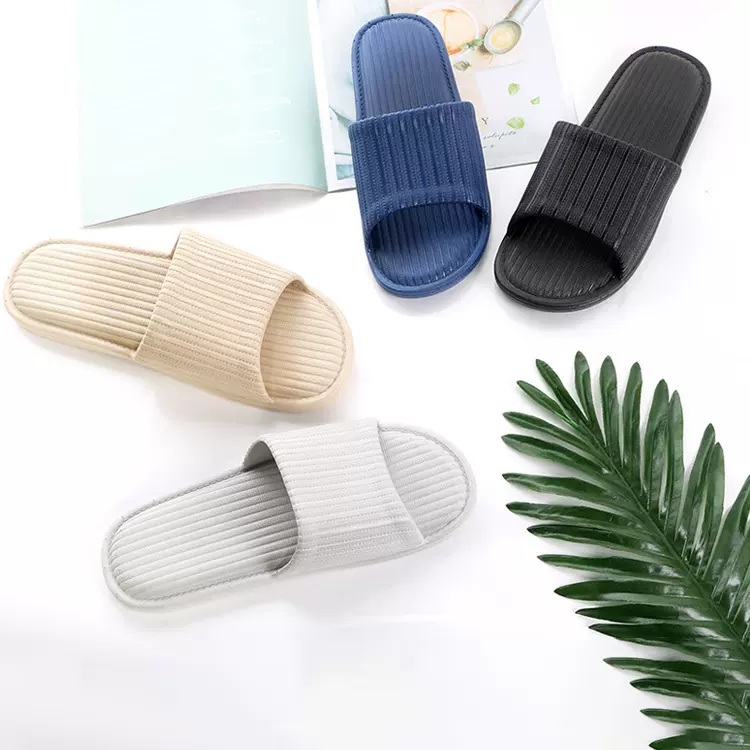 秋冬室内外休闲散步休闲拖鞋创意百搭大气平底鞋居家客厅情侣拖鞋