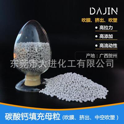 环保吹膜 吹塑 填充母料碳酸钙填充母粒厂家|ms