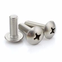 20年传承厂家直供304 不锈钢螺丝M3-M8 大扁机牙螺丝 不锈钢