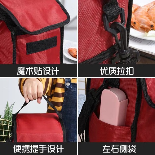 Portable thermal bag Oxford cloth lunch box bag thickened picnic lunch bag aluminum foil camping outdoor large thermal bag ice bag