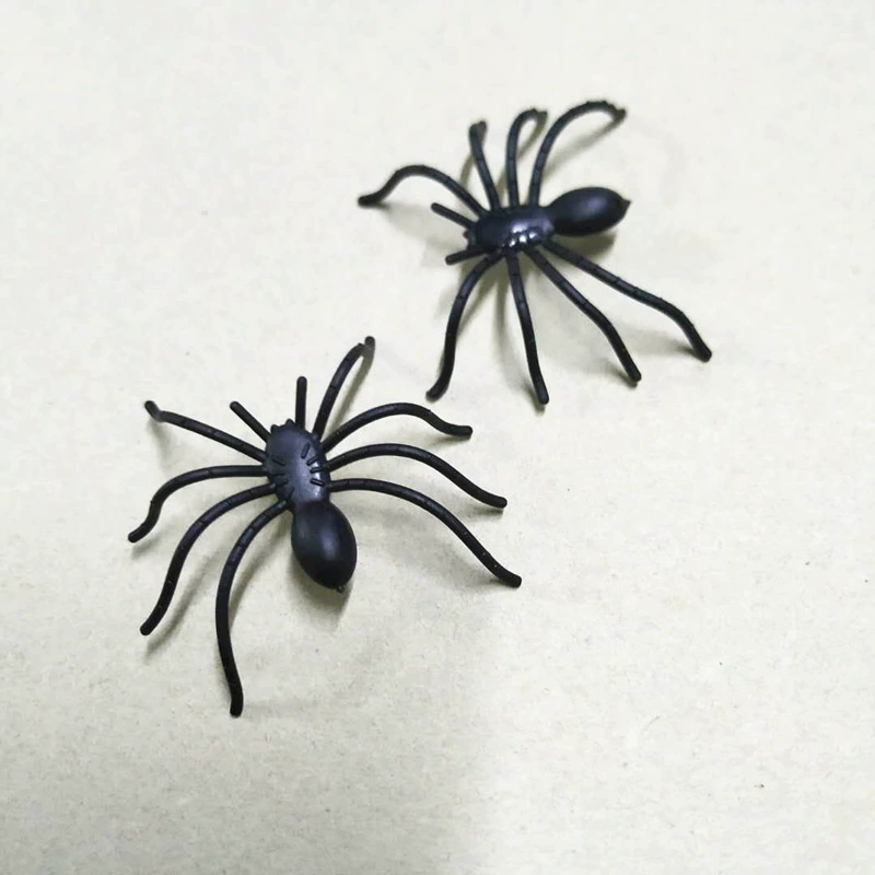 Игрушка-шутка с поддельным пауком, новый длинноногий толстый паук, хлопковый паук на Хэллоуин, 4,8*4 см