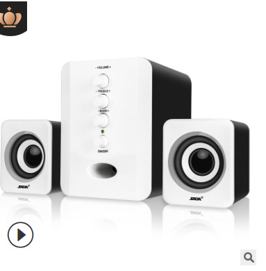 Sada D-202 computadora de escritorio altavoz portátil pequeño altavoz teléfono móvil USB 2,1 mini altavoz subwoofer