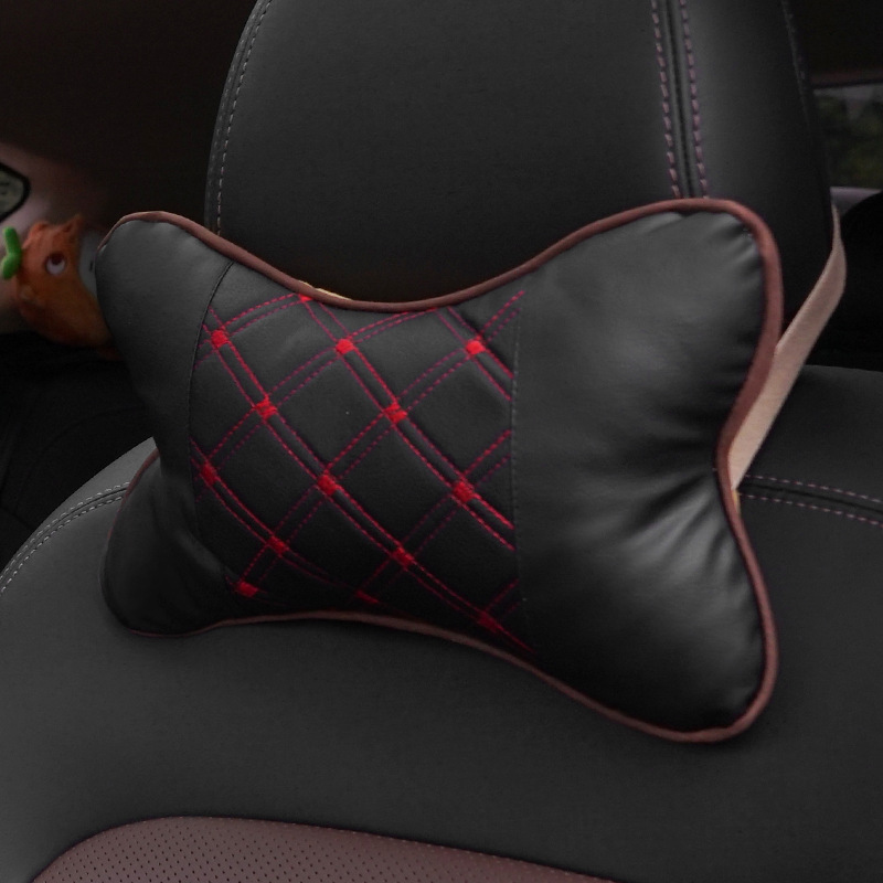 Coche vino tinto reposacabezas asiento cuello almohada coche sueño hueso almohada soporte lateral niños adultos cuatro estaciones universal