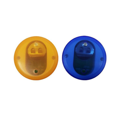 Randomly Stick Circular Push Button Switch Remote Control Door Access Single Key LED Light Remote Control Wireless Remote Control Switch