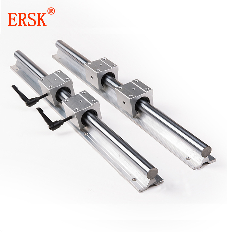 光轴铝托,铝托光轴导轨,SBR16铝直线导轨