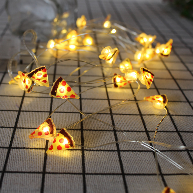 Ins Red de alambre de cobre rojo Cadena de luz LED habitación de niña luz decorativa Flamingo dormitorio decorativo Cadena de luz colgante luz pequeña luz de color