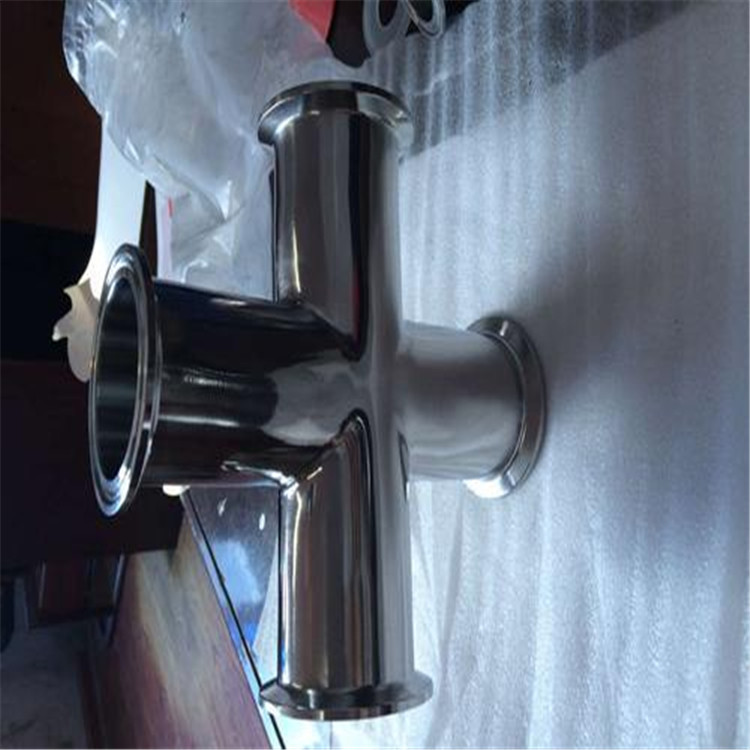 304/316/321/317/318不锈钢卫生级快装四通CF8/CF3M钛钢 珞钼钢