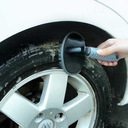 Car Tire Brush T-shaped Car Wash Tool Set Automotive Cleaning Tool Non-slip Handle Wheel Cleaning and Cleaning