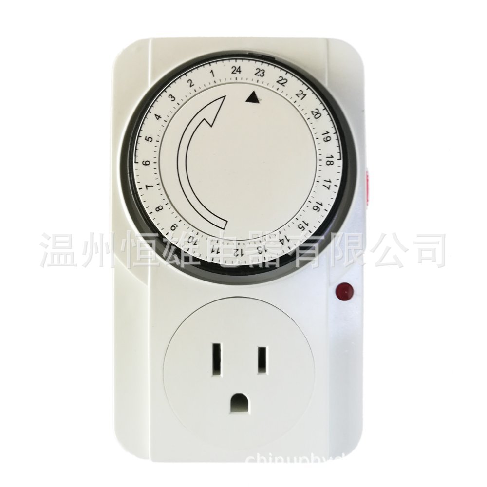 24HOURS MECHANICAL TIMER24小时计时器吸塑包装智能开关插座