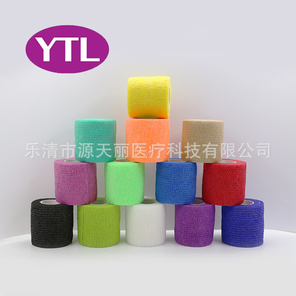breathable sports self-adhesive elastic elastic bandage non-woven…