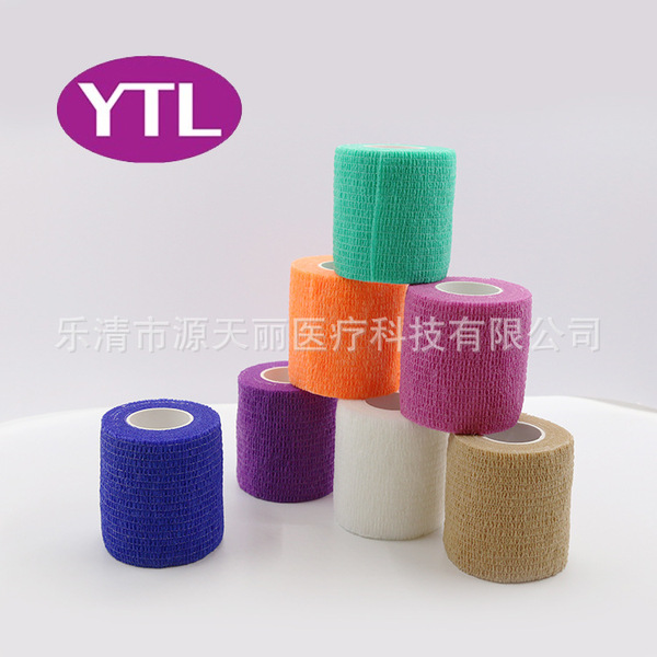 breathable sports self-adhesive elastic elastic bandage non-woven…