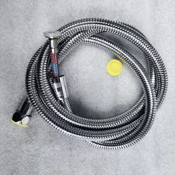 (Upgraded thickened explosion-proof and tripping) 2-meter electroplated encrypted steel wire pulling pipe (wire inner tube, double copper cap)