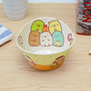 The new martial amine cartoon -shaped bowl -proof printing printed children's tableware Mei Dia Creative Babies Diet Bowl imitation porcelain